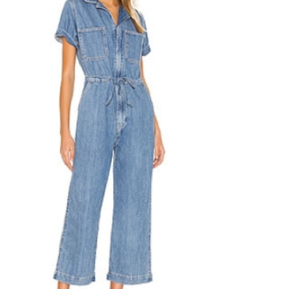 Levi's Light Blue Denim Jumpsuit